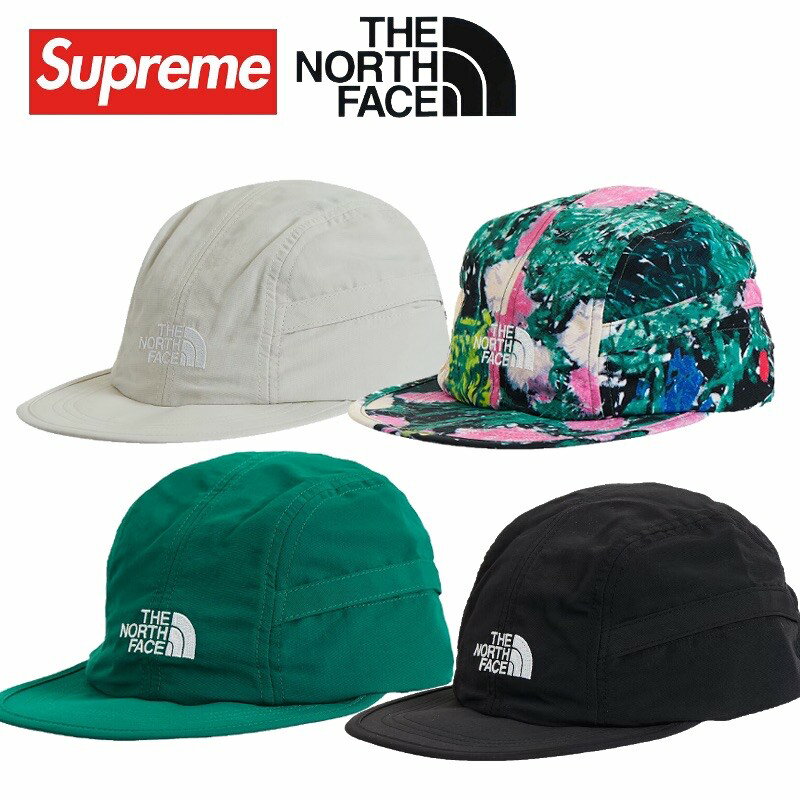 Supreme / The North Face Trekking Soft Bill Cap シュプリーム ザ ノース フェイス トレッキング ソフト ウェア キャップ Black Stone Dark Green Flowers【中古】新古品