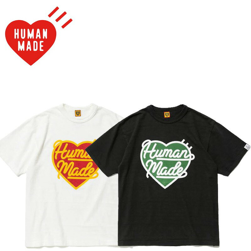 HUMAN MADE HEART T-SHIRT ヒューマン メイド ハート Tシャツ ホワイト ブラック　S M L XL XXL新古品