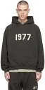 サイズ 選択可 FOG FEAR OF GOD ESSENTIALS 1977 HOODIE Iron BLACK フォグ フィア オブ ゴッド エッセンシャルズ 1977 フーディー パーカー アイアン ブラック XS S M L XL【新古品】中古