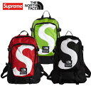 楽天OPINION COSMETIC20FW Supreme The North Face S logo expedition backpack TNF コラボ シュプリーム ノースフェイス バックパック【中古】新古品