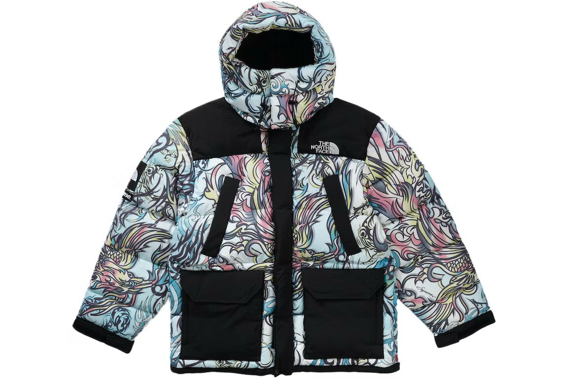 Supreme / The North Face 700-Fill Down Parka Multicolor Dragon Vv[ U m[X tFCX 700tB _E WPbg }`J[ hS S M L XLyÁzVÕi