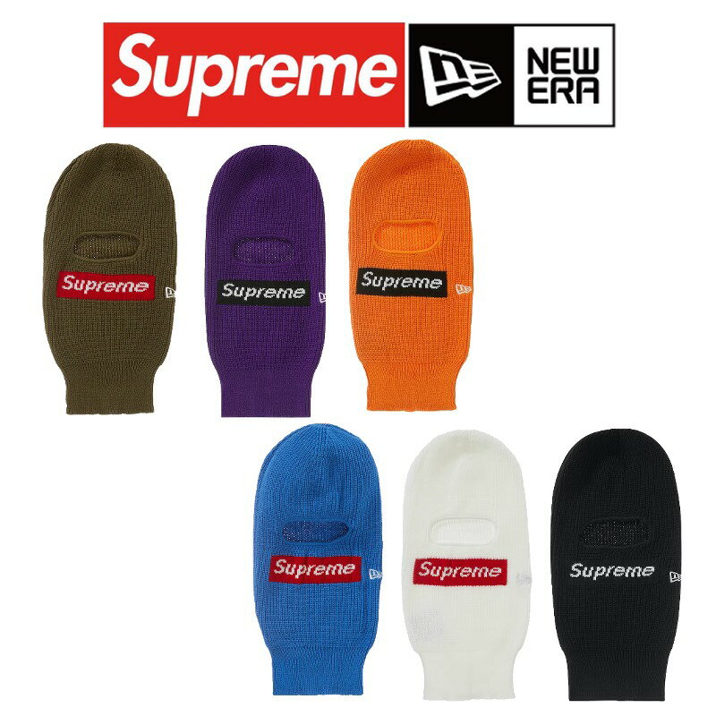 Supreme New Era Box Logo Balaclava ץ꡼ ˥塼 ܥå  Х饯 ܽФ˹šۿ