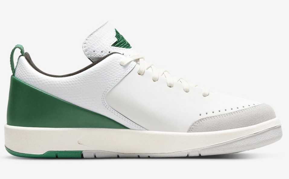Nina Chanel Abney × Nike WMNS Air Jordan 2 Low White and Malachite ニーナ・シ...