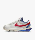 sacai × Nike Zoom Cortez White and University Red サカイ × ナイキ ズーム コルテッツ ホワイト アンド ユニバーシティレッド【中古】新古品