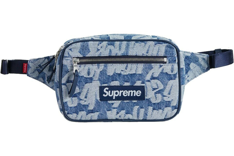Supreme Fat Tip Jacquard Denim Waist Bag シュプリーム ファット ティップ ジャ...