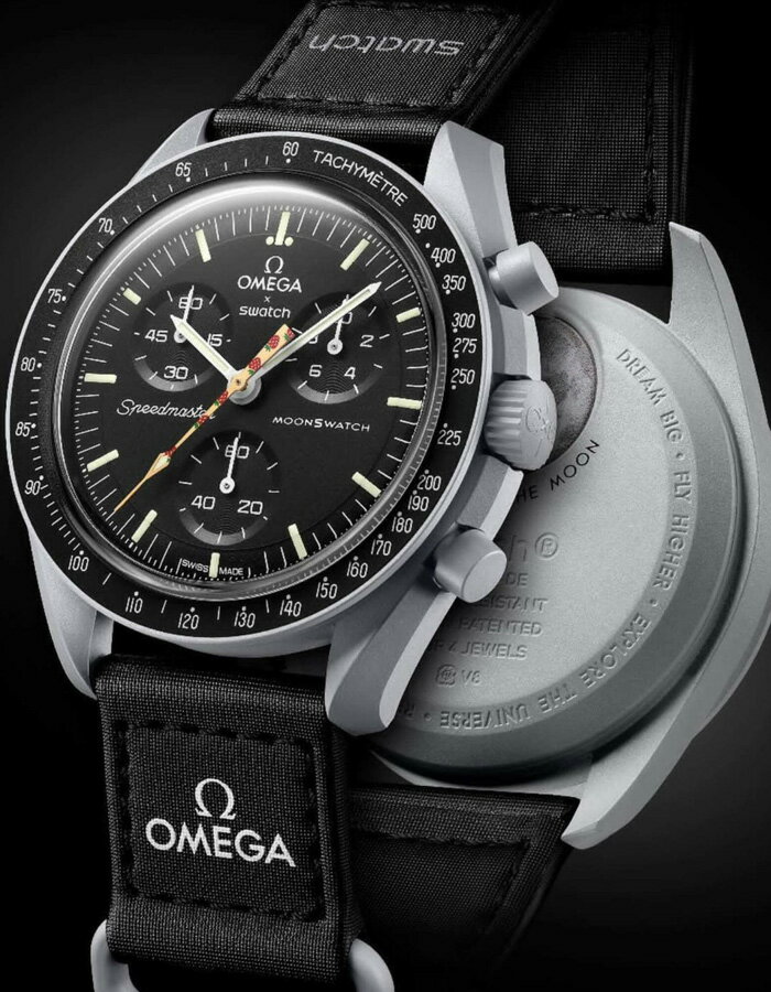 2023年7月3日発売Swatch Omega BIOCERAMIC MoonSwatch Mission to Moonshine スウォッチ オメガ バイオセラミック ムーンウォッチ ミッショントゥムーンシャイン SO33M102-107 ストロベリームーン新古品