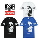 23FW Supreme Bounty Hunter Skulls Tee シュプリーム バウンティ ハンター スカール Tシャツ【中古】新古品