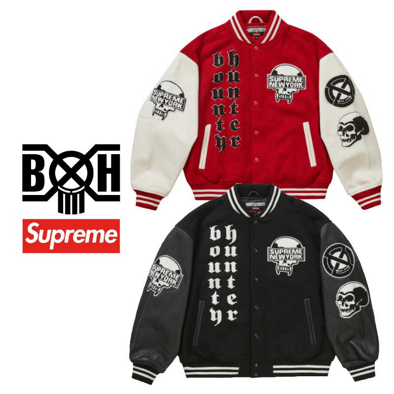 23FW Supreme Bounty Hunter Varsity Jacket Vv[ oEeB n^[ o[VeB WPbgyÁzVÕi