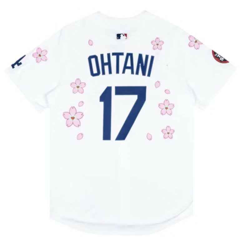 Takashi Murakami MLB World Tour Tokyo Series 2025 Dodgers Shohei Ohtani Jersey White 村上隆 MLB ワールドツアー 東京シリーズ 2025 ドジャース 大谷翔平 ジャージ ホワイト KKKK-0076【中古】新古品のサムネイル