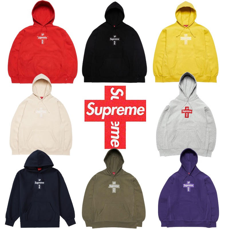 Supreme FW20 Supreme Cross Box Logo Hooded Sweatshirt -