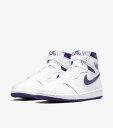 NIKE AIR WMNS JORDAN1 OG COURT PURPLE ナイキ ウィメンズ エアジョーダン1 ハイ OG コートパープル【中古】新古品