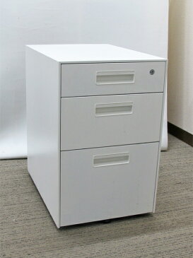 ワゴン デスクワゴン 事務ワゴン 3段 袖机 脇机【中古オフィス家具】【中古】