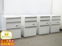 【法人限定送料無料】【44台入荷】4台セット イトーキ インクルード IncLude 3段ワゴン ダイヤル錠 ダイヤルキー サイドワゴン デスクワゴン キャスタ...