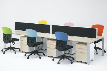 【補助金制度あり】送料無料 新品 「6人用開業セット」 会議用テーブル 3段ワゴン チェア 背カバー デスクパネル フリーアドレス セット