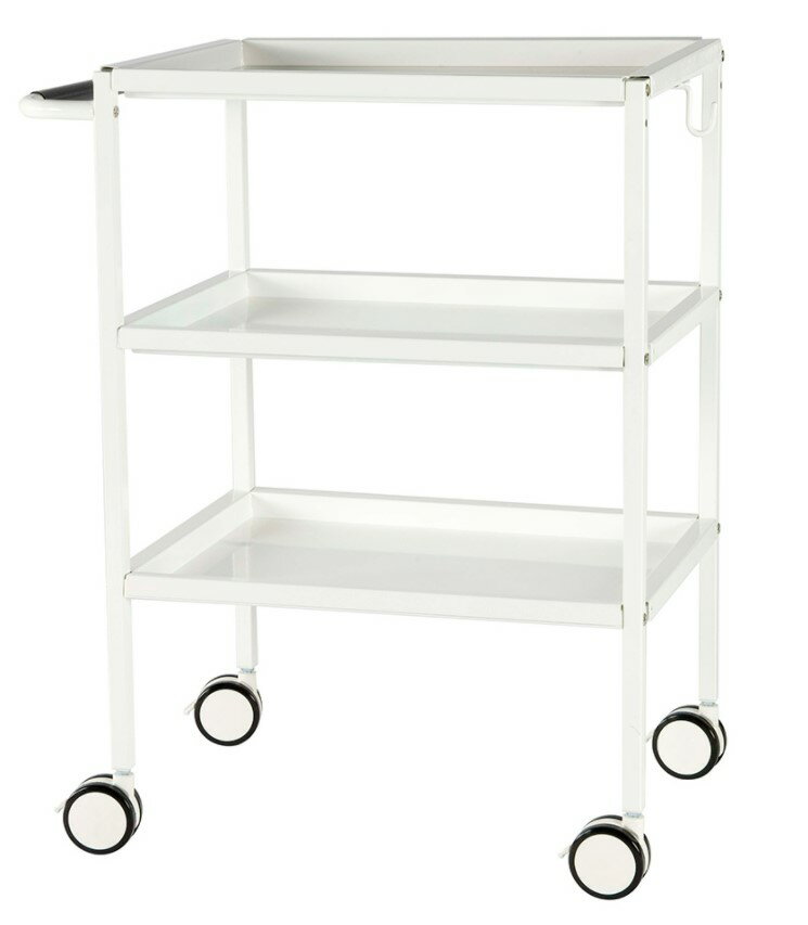 【法人様限定商品】 スチールワゴン キャスターワゴン サイドワゴン 事務用ワゴン オフィスワゴン 3色..