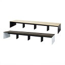 フリーアドレスデスク 8人用 幅4800×奥行1400mm 配線ボックス付き オフィスデスク ワークデスク パソコンデスク 事務机 平机 オフィス WPF-48...