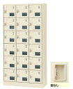 【法人様限定商品】18人用 シューズボックス 窓付 シューズロッカー スチールロッカー 下駄箱 靴箱 【完成品】【新品オフィス家具】