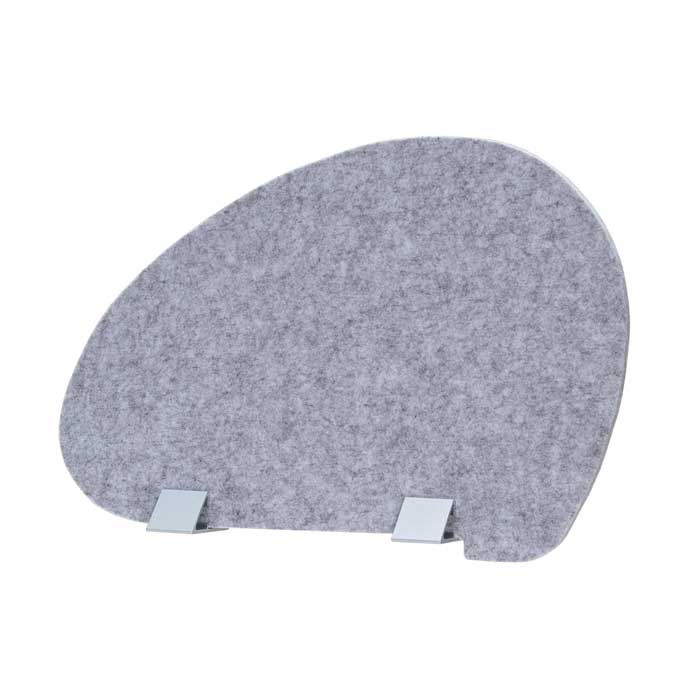 【補助金制度あり】フェルトデスクトップパネル 卵型 机上 衝立 ブラインド デスク用 デスクパネル ス..