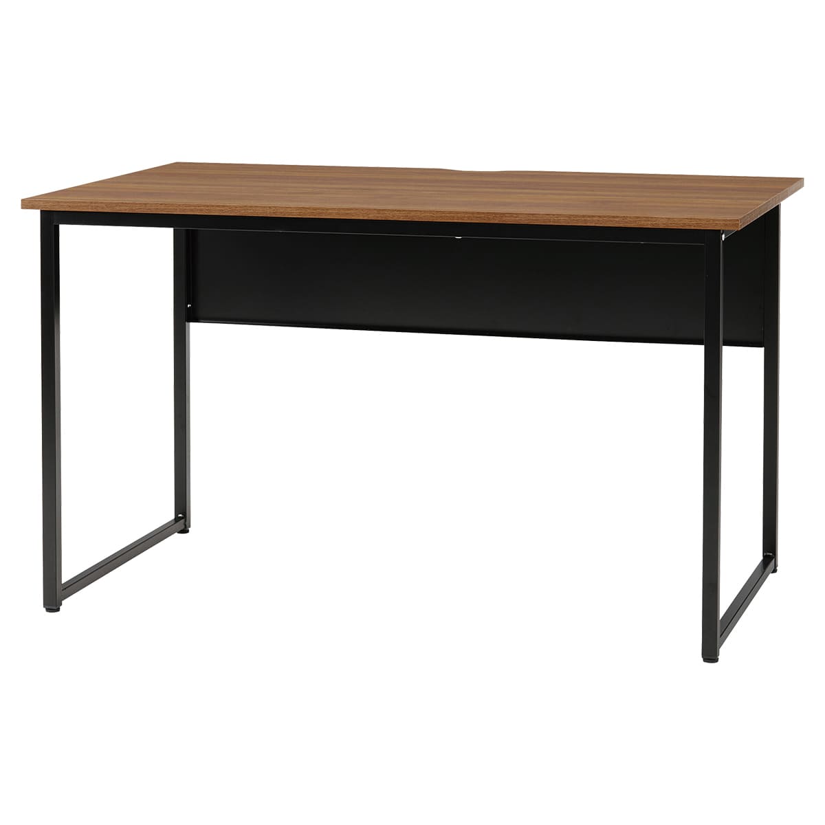 ワークデスク 平机 オフィスデスク SFD-B127 幅120cm 奥行70cm ブラックフレーム 新品 1台