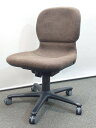 スチールケース Steelcase オフィスチェア デスクチェア 事務チェア キャスターチェア 事務イス ワーキングチェア 布張り ブラウン チェア 【中古オフ...