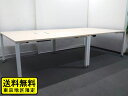 【送料無料 東京地区限定】 フリーアドレス 大型会議テーブル W2800 コクヨ ワークフィット ワークデスク スタンダードテーブル フリーアドレスデスク オフ...