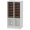【法人様限定】送料無料 ペーパーラック ロー ダブル RFPR-LD
