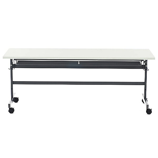 【法人様限定】送料無料 フォールディングテーブル IV W1800xD450 ホワイト SHFT-1845-4WH [2]