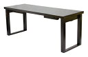 和洋兼用 宴会テーブル ダイニングテーブル 折りたたみテーブル 2人掛 座卓 W1500×D450×H600