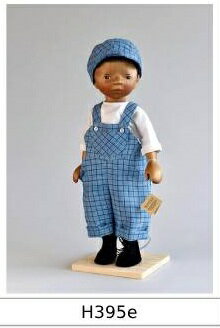 【ポングラッツ人形 男の子 チェック】 ポングラッツ人形 オールウッド 高さ36cm ポングラッツ ドール アトリエニキティキ