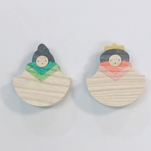 八の字びな