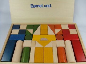 ボーネルンド (BorneLund) オリジナル積み木(つみき) カラー