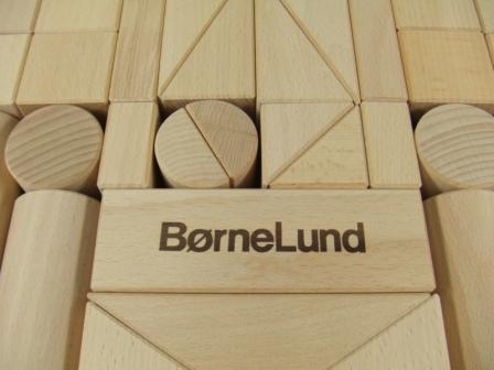 ボーネルンド (BorneLund) オリジナル積み木(つみき) 白木