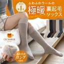 ＼本日 500円OFF／ ルームソックス もこもこ 靴下 レディース 冬 ロング ルームソックス 裏起毛ソックス 寝る時 寝るとき 就寝 おやすみ 秋冬用 暖かい 厚手 防寒 Cocoahug 冷えとり