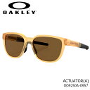 OAKLEY オークリー ACTUATOR(A) OO9250A 0957 アクチュエーター マットダークカレー オパリン/Prizm bronze サングラス アジアンフィット