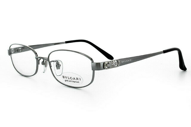 ブルガリ メガネフレーム 【スクエア型】 おしゃれ老眼鏡 リーディンググラス BVLGARI 眼鏡 BV2076TK 4017 52サイズ シルバー/ブラック メンズ レディース ダテメガネ 紫外線対策【日本製】 プレゼント 記念日 敬老の日 クリスマス