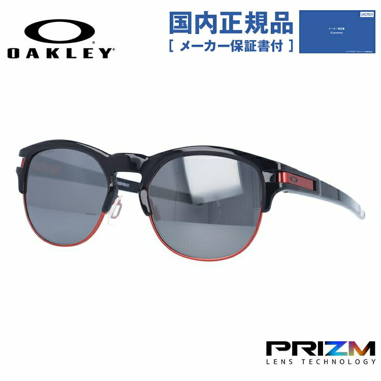 yKizI[N[ TOX OAKLEY vY M[tBbg LATCH KEY MEDIUM b` L[ ~fBA OO9394-0552 52TCY u[ Y fB[X yPRIZM BLACK IRIDIUMz v[g LO