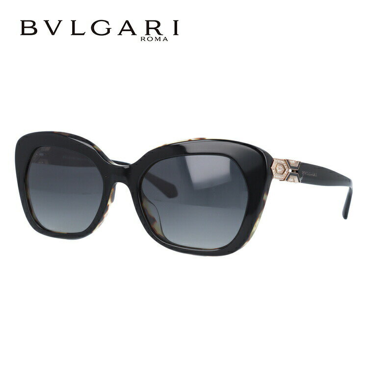 【国内正規品】ブルガリ 偏光サングラス セルペンティ アジアンフィット BVLGARI SERPENTI BV8213BF 5443T3 55サイズ フォックス型 釣り ドライブ レディース モデル UVカット ラッピング無料