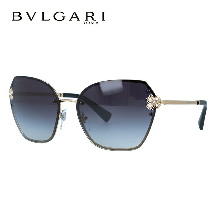 ブルガリ サングラス（レディース） 【国内正規品】ブルガリ サングラス フィオレヴァー BVLGARI FIOREVER BV6152B 20148G 60サイズ バタフライ ユニセックス メンズ レディース