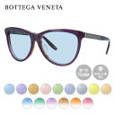 【選べる15色 ライトカラーレンズ】ボッテガヴェネタ ライトカラー サングラス BOTTEGA VENETA B.V.251FS F35/J8 56(PURP ANTSILV) パープル ブラウン/パープルグラデーション アジアンフィット オシャレ ドライブ レジャー メンズ レディース