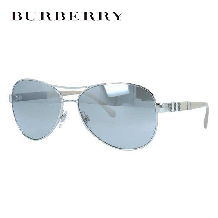 ڹʡۥСХ꡼ 󥰥饹 ߥ顼 BURBERRY BE3080 10056V 59 ƥɥå ˥å  ǥ