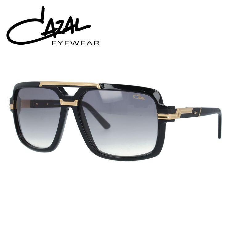 【国内正規品】カザール サングラス レギュラーフィット CAZAL MOD.8042 001 61サイズ スクエア メンズ レディース 男性 女性 UVカット 紫外線 対策 ブランド 眼鏡 メガネ アイウェア 人気 おすすめ ラッピング無料