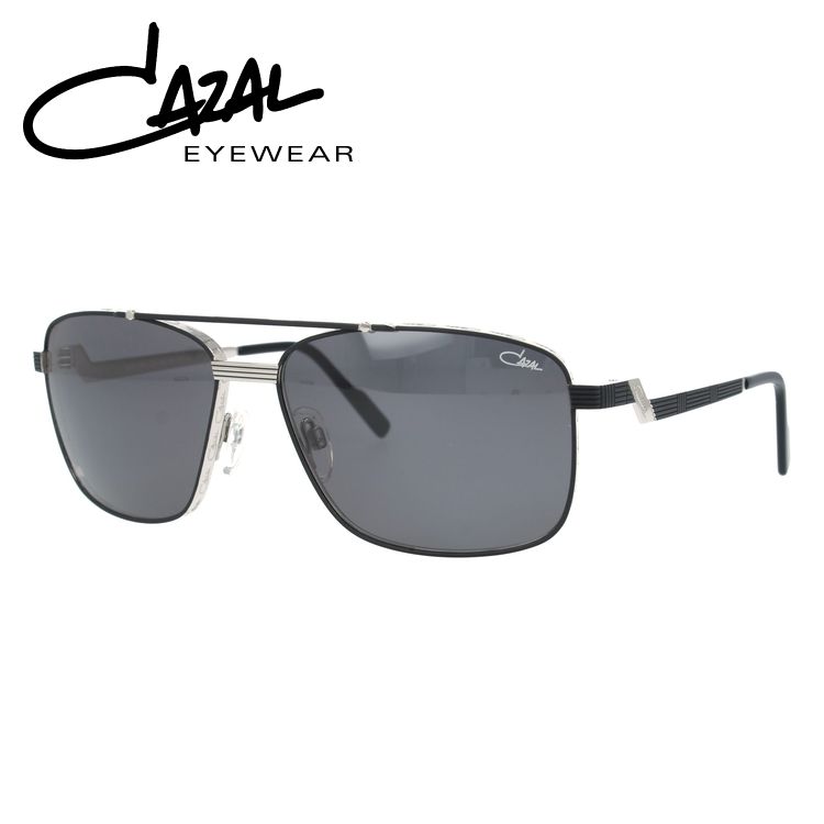 【国内正規品】カザール サングラス CAZAL MOD.9101 002 63サイズ スクエア メンズ レディース 男性 女性 UVカット 紫外線 対策 ブランド 眼鏡 メガネ アイウェア 人気 おすすめ ラッピング無料