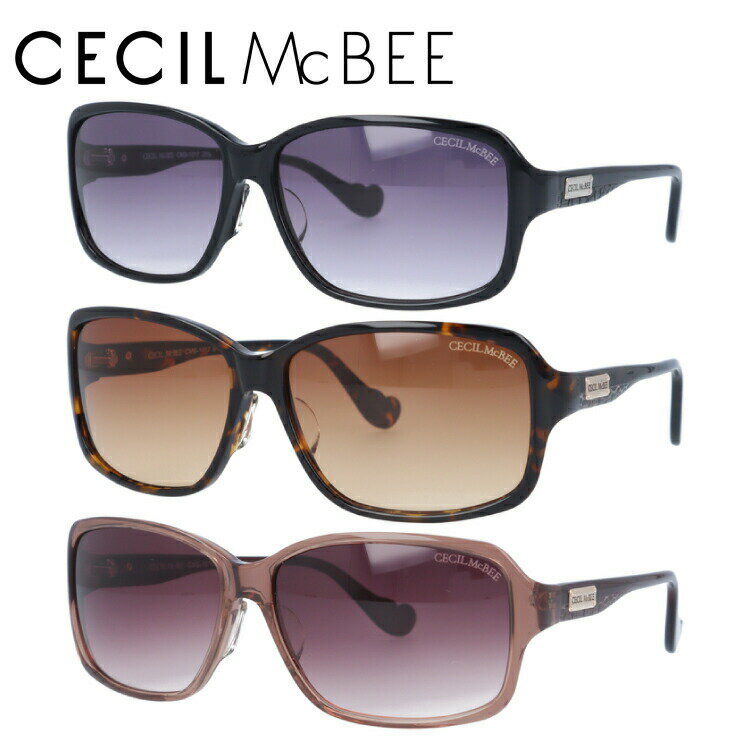 セシルマクビー サングラス CECIL McBEE CMS1017-1/CMS1017-2/CMS1017-3 レディースブランド 女性 UV アイウェア 新品 プレゼント 記念日のサムネイル