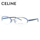セリーヌ メガネフレーム 【オーバル型】 おしゃれ老眼鏡 リーディンググラス CELINE VC1252M 0S53 52サイズ レディース ブラゾン アイコン ロゴ プレゼント 記念日 ハーフリム ナイロールフレーム(4)