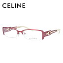 セリーヌ メガネフレーム 【スクエア型】 おしゃれ老眼鏡 リーディンググラス CELINE VC1410M 08C6 54サイズ レディース ブラゾン アイコン ロゴ プレゼント 記念日 ハーフリム ナイロールフレーム