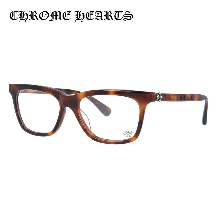 クロムハーツ メガネフレーム 【ウェリントン型】 おしゃれ老眼鏡 リーディンググラス レギュラーフィット CHROME HEARTS RESURECTUM BST 51サイズ ユニセックス メンズ レディース 日本製フレーム クロス CHプラス