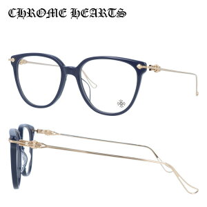 クロムハーツ メガネフレーム 【ウェリントン型】 レギュラーフィット CHROME HEARTS THOT PCK-GP P.Cock-Gold Plated 52サイズ ユニセックス メンズ レディース 日本製 インディゴ色 プレゼント 記念日