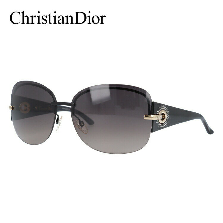 クリスチャンディオール クリスチャン・ディオール サングラス Christian Dior DIOR PRECIEUSEF KH8/XQ 64 ブラック ノーズパッド調節可能 レディース UVカット プレゼント 記念日