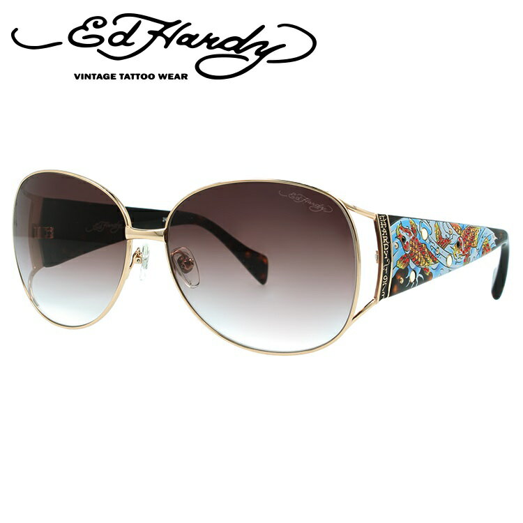 エドハーディー サングラス EDHARDY コイフィッシュ KOIFISH ROSE GOLD メンズ レディース UVカット 新品 プレゼント 記念日