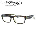 エドハーディー メガネフレーム おしゃれ老眼鏡 リーディンググラス EdHardy 眼鏡 EHOA004 2 TORTOISE OLIVE トータスオリーブ メンズ レディース ダテメガネ 紫外線対策 プレゼント 記念日